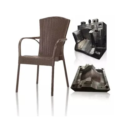 Rattanstuhl-Spritzgussform